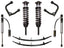 ICON 05-15 Toyota Tacoma 0-3.5in/2016+ Toyota Tacoma 0-2.75in Stg 3 Suspension System w/Tubular Uca with off road parts