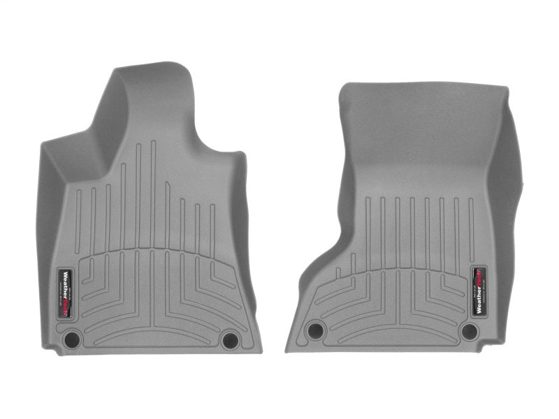 WeatherTech 14+ Maserati Quatroporte Front FloorLiner - Grey Secondary image