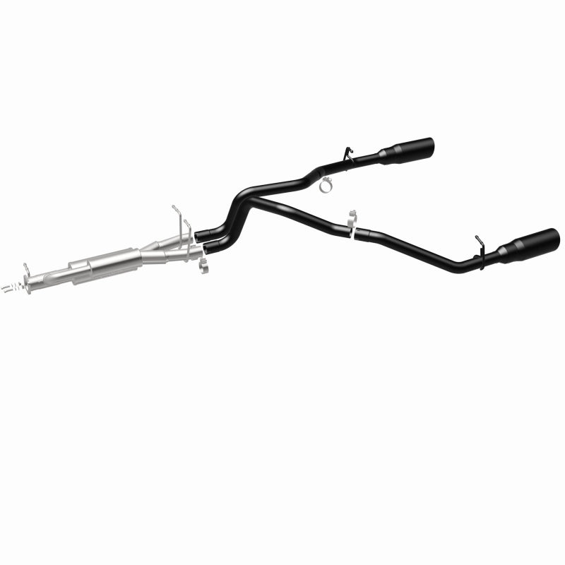 Magnaflow 25+ Ram 1500 I6 3.0L SPEQ Series Black Coated Cat-Back Performance Exhaust System for offroad trucks.