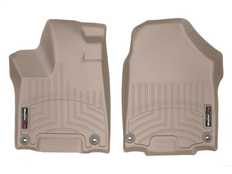 WeatherTech 2017+ Honda Ridgeline Front FloorLiner - Tan Secondary image