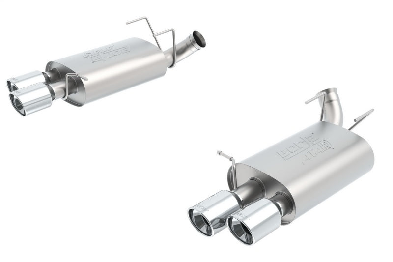 Borla 13-14 Mustang Shelby GT500 GT 5.8L V8 RWD Dual Split Rear Exit ATAK Exhaust Rear Section Only Secondary image