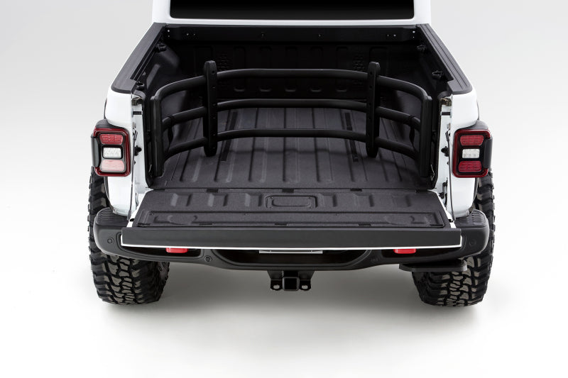 AMP Research 20-22 Jeep Gladiator (Does Not Work w/Tonneau Cvrs) Bedxtender HD Sport - Black in truck bed
