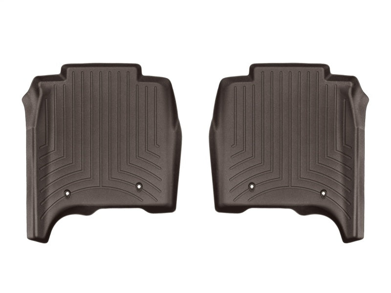 WeatherTech 14-16 Land Rover-Range Rover Rear FloorLiner - Cocoa Long Wheelbase w/ 2nd Row Console Secondary image