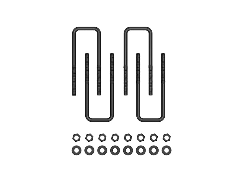 ICON Toyota Rear 9.5in U-Bolt Kit with nuts and washers