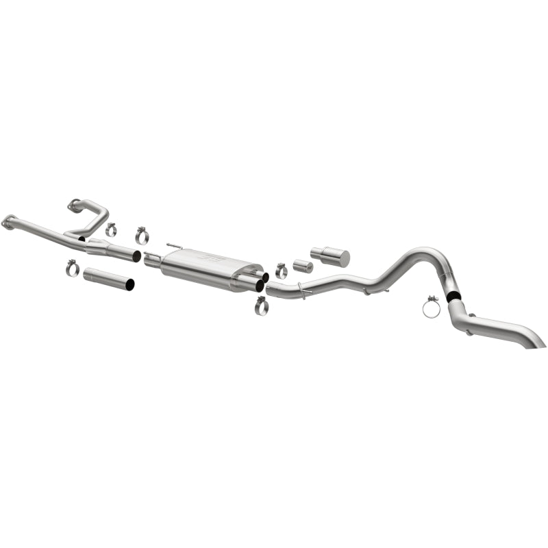 Magnaflow 22+ Toyota Tundra Overland Series 3in Single Straight Passenger Side Rear Cat-Back Exhaust Secondary image