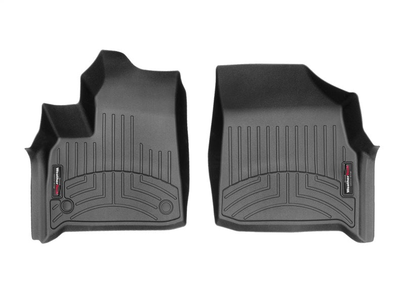 WeatherTech 2018+ Chevrolet Traverse Front FloorLiner - Black Main image