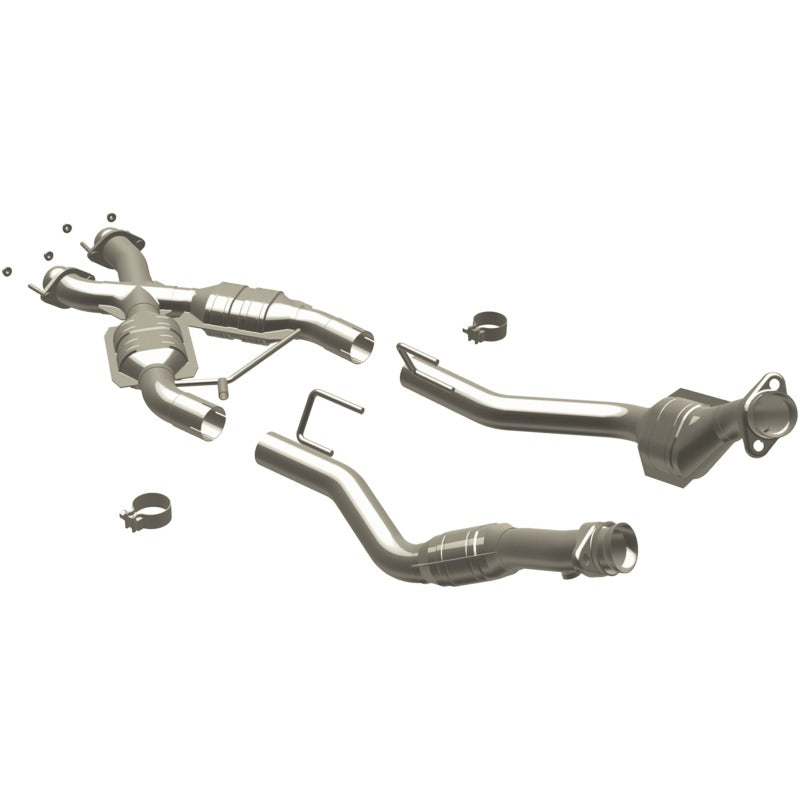 MagnaFlow Conv DF 86-93 Ford Mustang 5.0L CA exhaust system components
