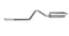 Gibson 01-07 Toyota Sequoia Limited 4.7L 2.5in Cat-Back Single Exhaust - Stainless for offroad performance upgrades