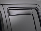WeatherTech 06-10 Dodge Charger Rear Side Window Deflectors - Dark Smoke for offroad truck accessories online.
