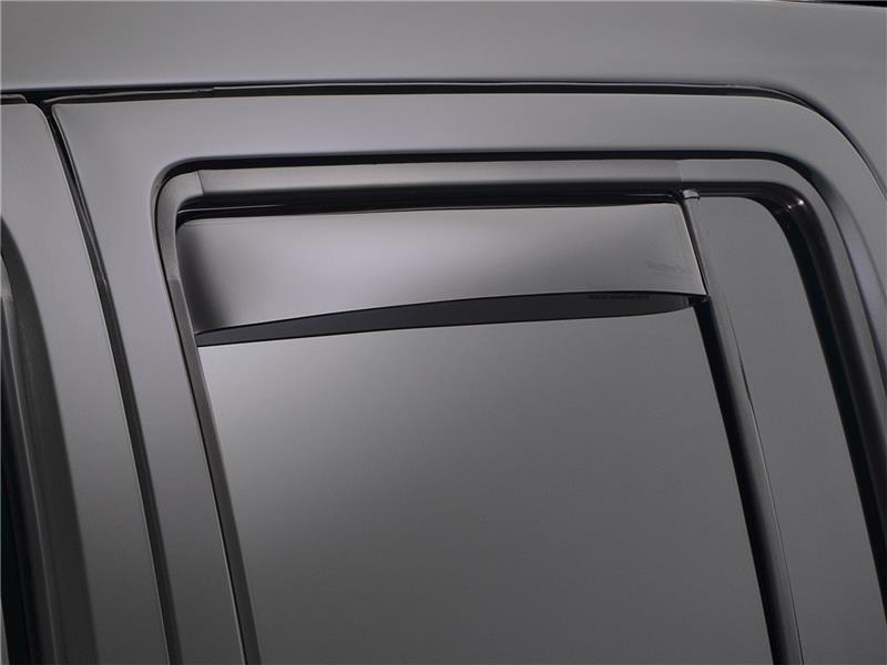 WeatherTech 06-10 Dodge Charger Rear Side Window Deflectors - Dark Smoke for offroad truck accessories online.