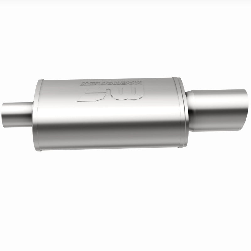 MagnaFlow Muffler W/Tip Mag SS 14X5X8 2.25/4. for offroad performance upgrades