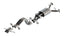 Borla 22-24 Ford Bronco Raptor V6 Turbo AT 2WD / 4WD ATAK Catback Exhaust w/ Turndown Tips and components