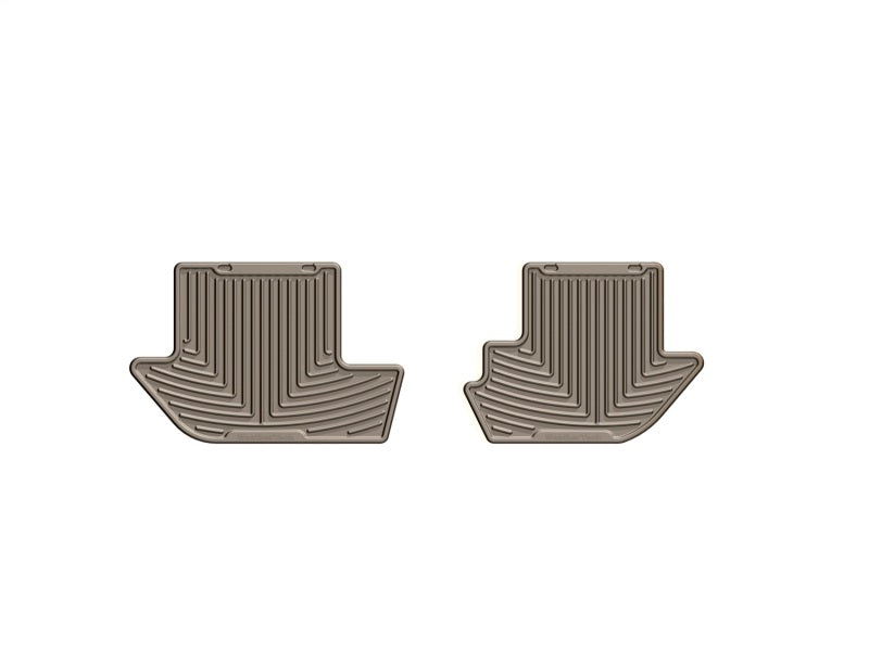 WeatherTech 03-06 Cadillac Escalade ESV Rear Rubber Mats - Tan Secondary image