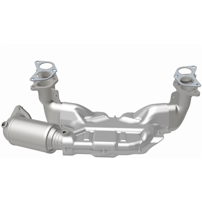 MagnaFlow Conv Direct Fit OEM 16-17 Subaru Impreza/Forester Underbody for off road parts and performance upgrades.