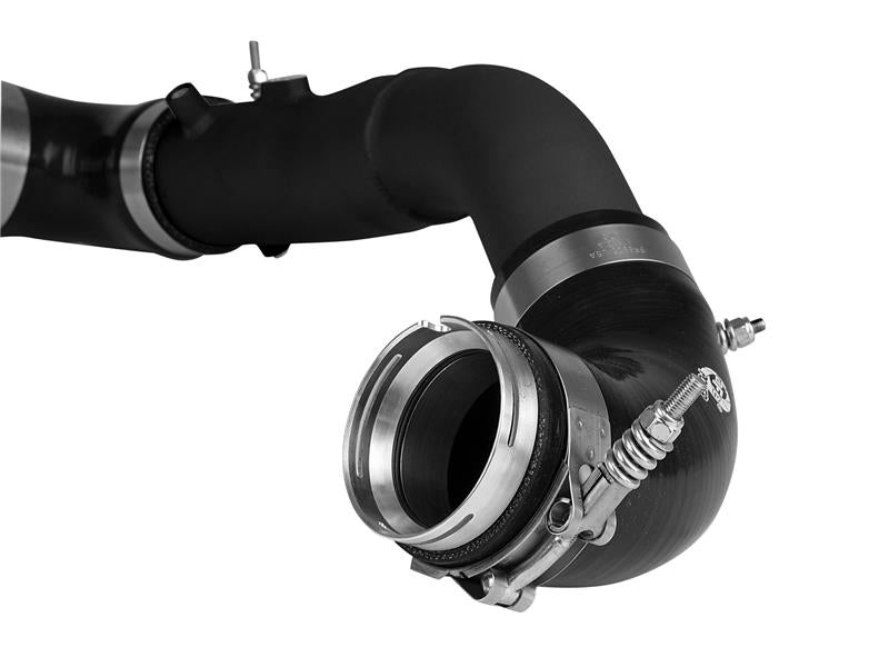 aFe 2020 Toyota Supra 3.0L 3in Black Intercooler Tube - Hot Secondary image