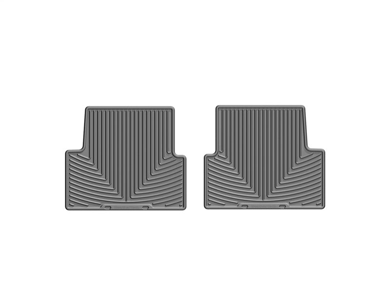 WeatherTech 12+ Chevrolet Sonic Rear Rubber Mats - Grey Secondary image