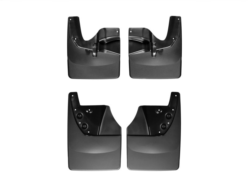 WeatherTech 14-16 Toyota Tundra (w/o Fender Flares) No Drill Mudflaps - Black Secondary image
