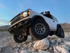 ICON 2021+ Ford Bronco 3in Lift C/O Spacer Kit on rocks