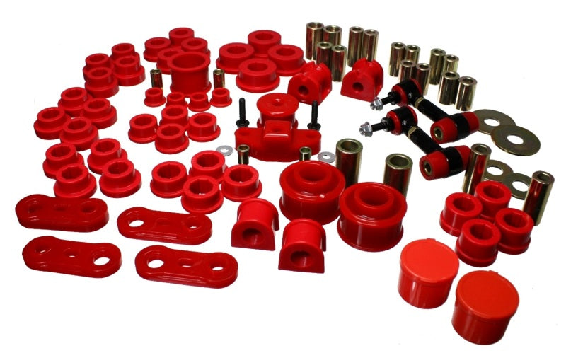 Energy Suspension 08-12 Subaru Impreza WRX Red Hyper-Flex Master Bushing Set Secondary image