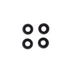 Black rubber washer set for automotive use, offroad parts