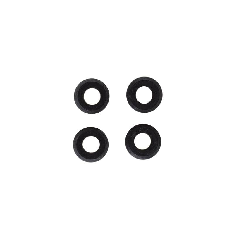 Black rubber washer set for automotive use, offroad parts