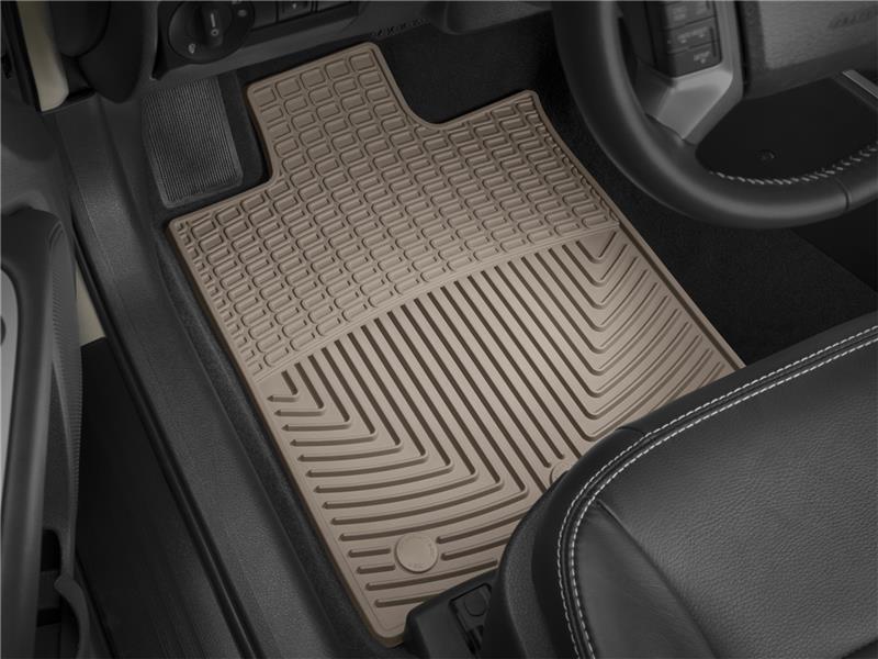 WeatherTech 13+ Mercedes-Benz SL-Class Front Rubber Mats - Tan Secondary image