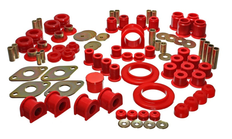 Energy Suspension 95-6/00 Toyota 4WD Pickup (Except T-100 & Tundra) Red Hyper-Flex Master Bushing S for offroad performance upgrades.