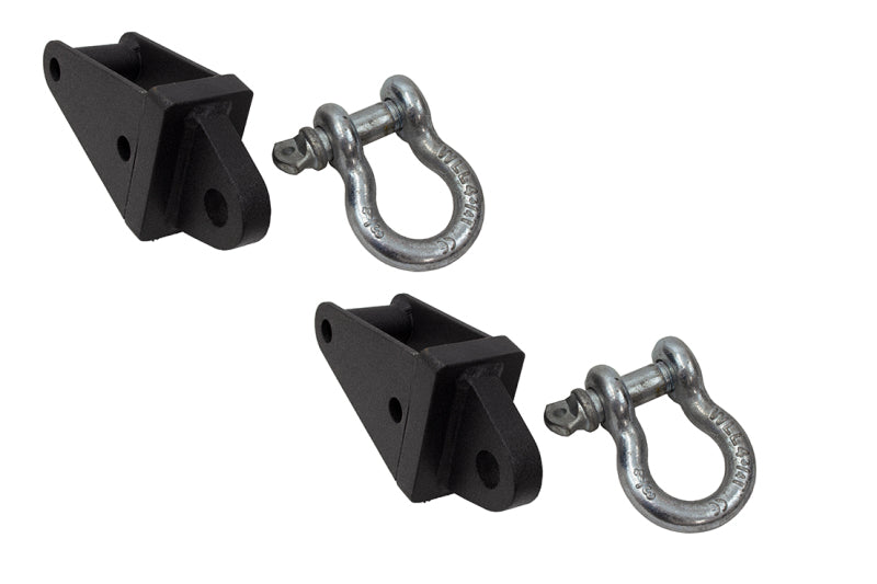 Fishbone Offroad 07-18 JK Wrangler Rubicon and Unlimited Jeep JK Rear D-Ring Frame Mounts for offroad performance upgrades