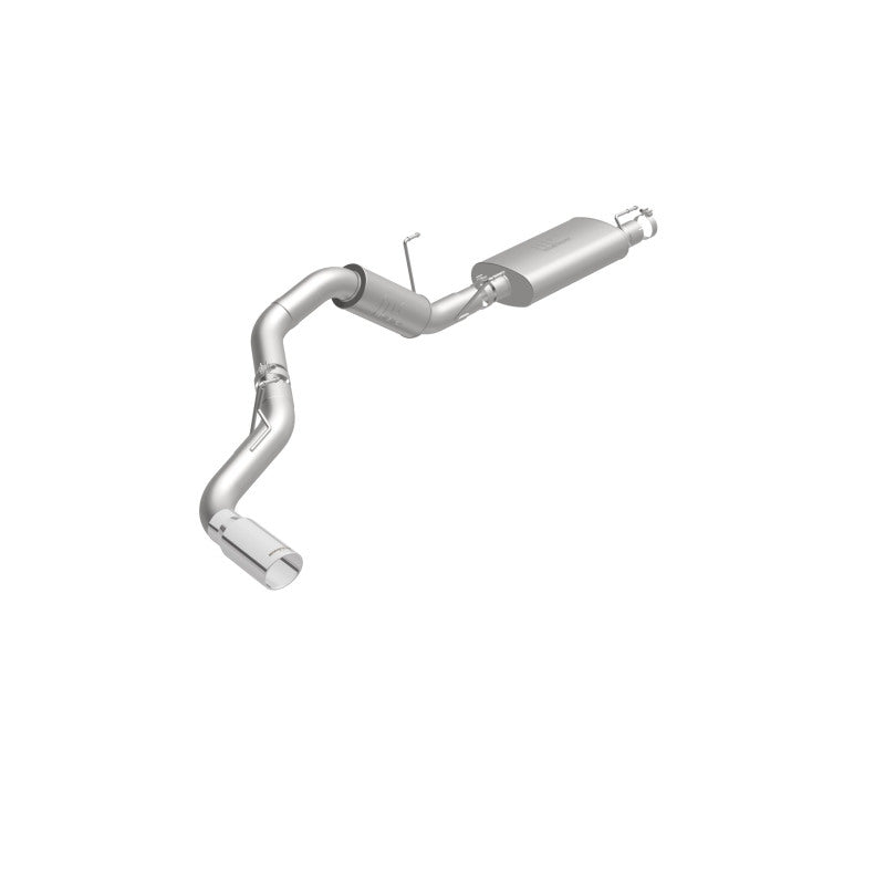 MagnaFlow Cat-Back, SS, 4in, Single Pass Side Rear Exit 5in Tip 14-15 Ram 2500 6.4L V8 CC LB/MC SB performance exhaust system