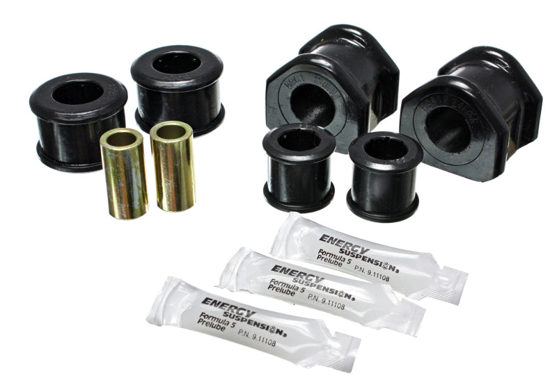 Energy Suspension 11-13 Ford Mustang Black 24mm Rear Sway Bar Bushings for performance offroad parts