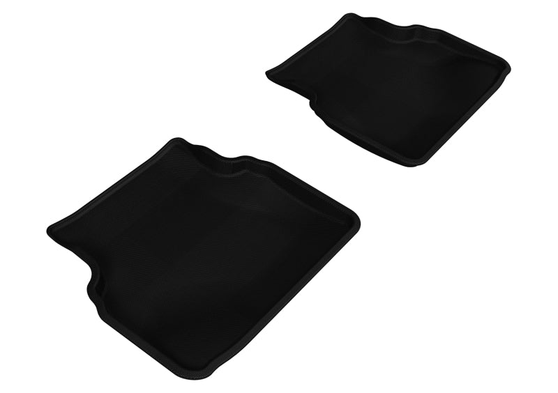 3D MAXpider 2002-2007 Subaru Impreza Kagu 2nd Row Floormats - Black for offroad performance upgrades