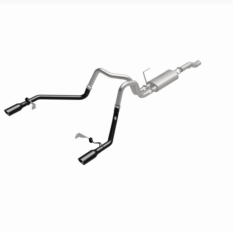Magnaflow 21 Ford F-150 Street Series Cat-Back Performance Exhaust System- Dual-Split Rear Exit view