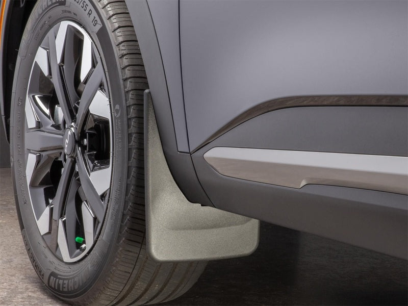 WeatherTech 23-24 Kia Sportage (Incl. Hybrid/Plug-In Hybrid) No Drill Front MudFlaps - Black Secondary image