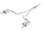 Borla Atak Cat Back 15-17 Ford Mustang 2.3L EcoBoost MT/AT 2.25in pipe 4in tip exhaust system