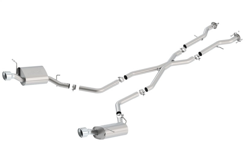 Borla 11-13 Dodge Durango R/T / 11-15 Durango Crew/Citadel AWD/RWD SS Catback Exhaust for high-performance sound.