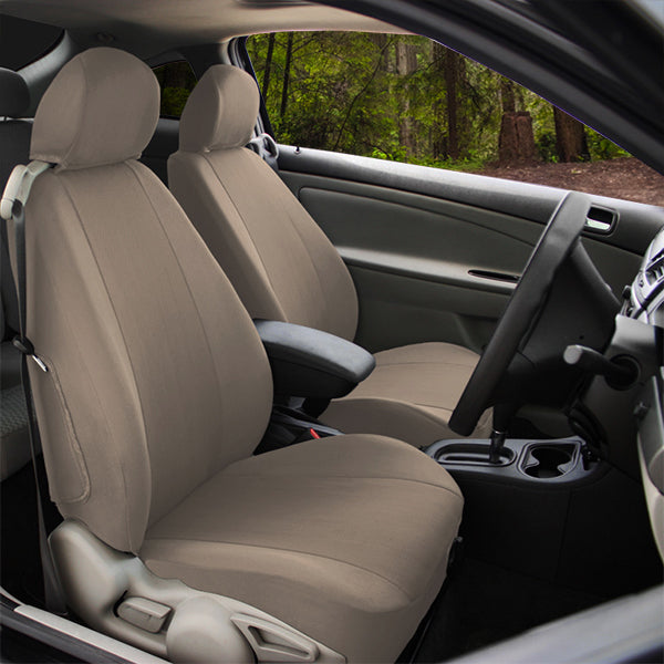 CalTrend EuroSport Spacer Mesh Custom-Fit Seat Covers (Breathable Mesh, Sporty Comfort, Made in USA) | Offroad Unlimited