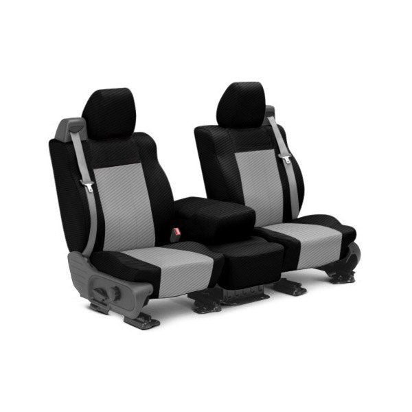 CalTrend Carbon Fiber Seat Covers (Custom-Fit) – Sport Interior Look, Durable Protection | Offroad Unlimited Secondary image