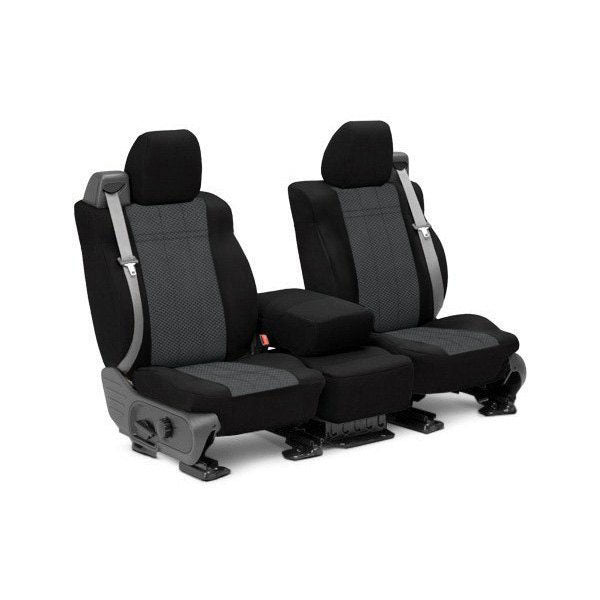 CalTrend EuroSport Spacer Mesh Custom-Fit Seat Covers (Breathable Mesh, Sporty Comfort, Made in USA) | Offroad Unlimited