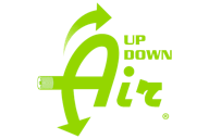 Air control logo for offroad vehicles and performance upgrades.