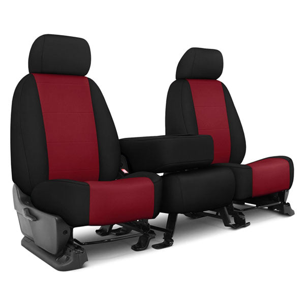 CalTrend Faux Leather Sport Seat Covers (Custom-Fit) – Sport Two-Tone Style, Easy-Clean Protection | Offroad Unlimited Secondary image