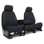 CalTrend Faux Leather Diamond Quilted Seat Covers (Custom-Fit) – Quilted Leather-Look Style, Easy-Clean Protection | Offroad Unlimited