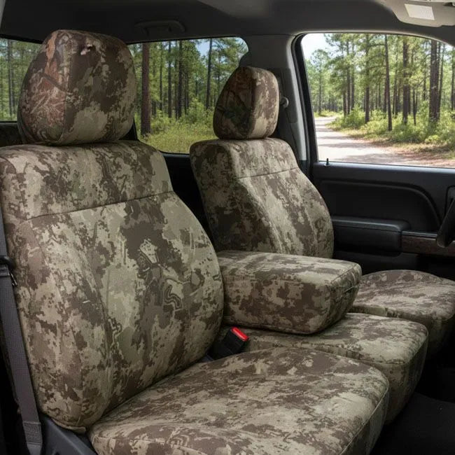 CalTrend TrueTimber Seat Covers (Custom-Fit) – Authentic Camo Style, Durable Protection | Offroad Unlimited
