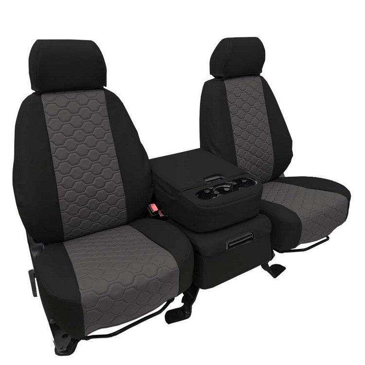 Faux Leather Honeycomb Black Trim with Choice of Color Insert Secondary image