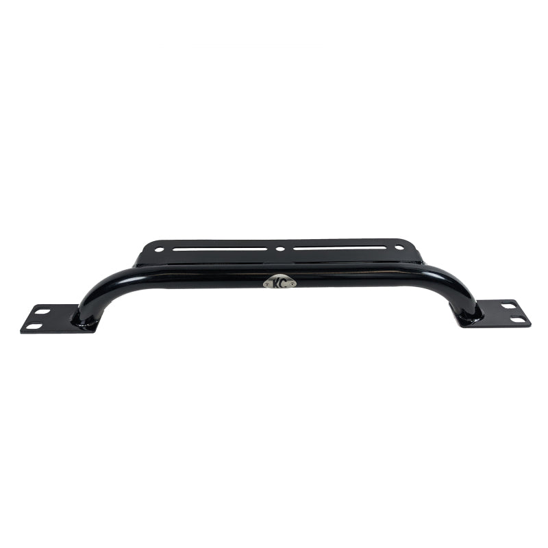 KC HiLiTES 97-06 Jeep TJ Front Multi-Tab Bumper Mount Light Bar - Black Secondary image
