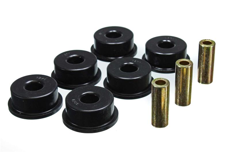 Energy Suspension 10 Chevy Camaro Black Rear Differential Carrier Bushing Set for offroad performance upgrades.