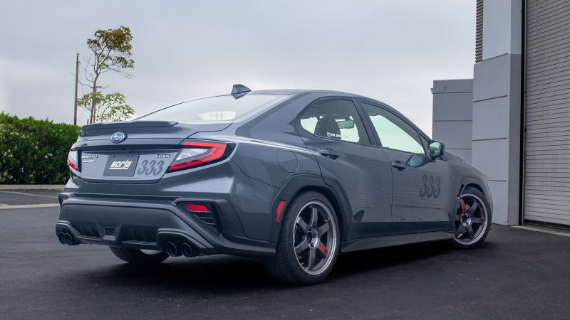 Borla 2022 Subaru WRX 2.4L Turbo AT/MT AWD S-Type Catback Exhaust CB Tips Secondary image