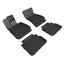 3D MAXpider 18-23 BMW 8 Series Gran Coupe Kagu Floor Mat- Black R1 R2 set of four custom fit mats