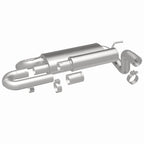 MagnaFlow 18-23 Jeep Wrangler JL 2.0L/3.6L Overland Series Axle-Back Exhaust parts and components