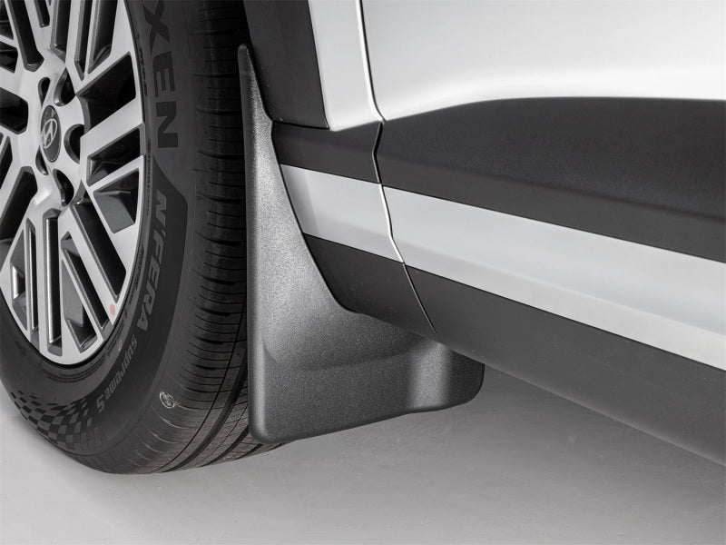 WeatherTech 2026 Hyundai Palisade Front Mudflaps - Black Secondary image