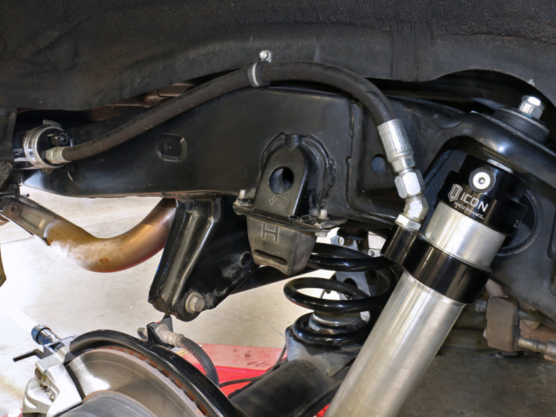 ICON 2007+ Toyota FJ / 2003+ Toyota 4Runner 1-3in Rear 2.5 Series Shocks VS RR CDCV - Pair installation on vehicle.